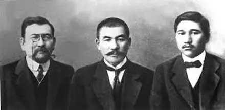 The leaders of Alash Orda movement